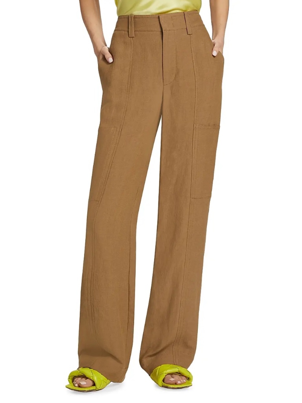 Vince  Wide-Leg Utility Pants